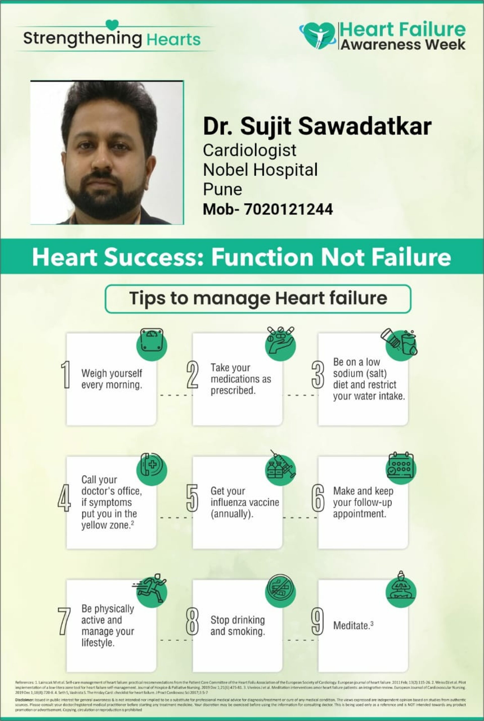 Heart success: Function not failure | Dr. Sujit Sawadatkar | Cardiologist in Kharadi