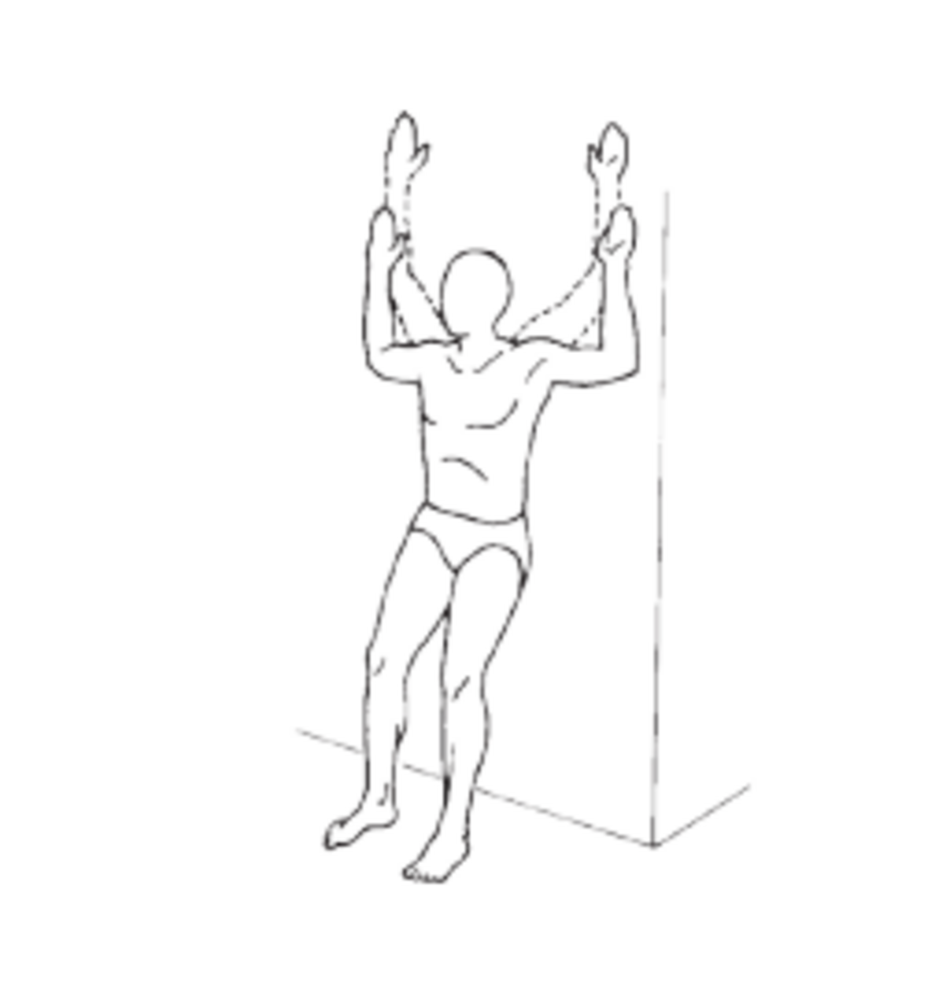 Arm Raise Against Wall
