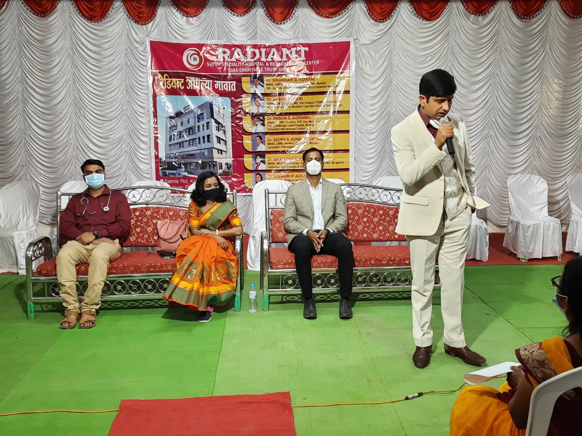 Successful Health Camp Serves 430 Patients in Chandur Railway
