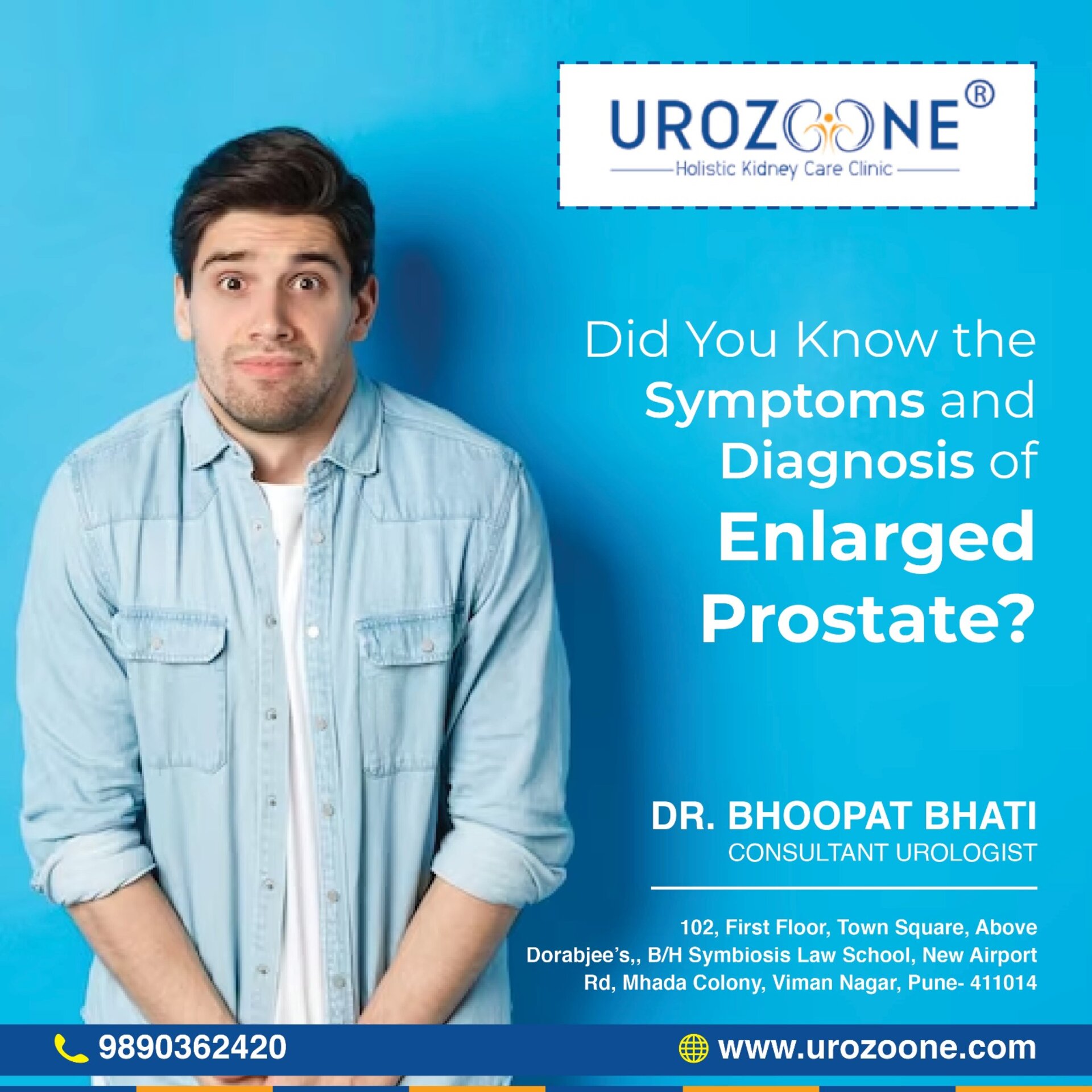 symptoms and diagnosis Prostate Enlargement - Dr. Bhoopat Bhati