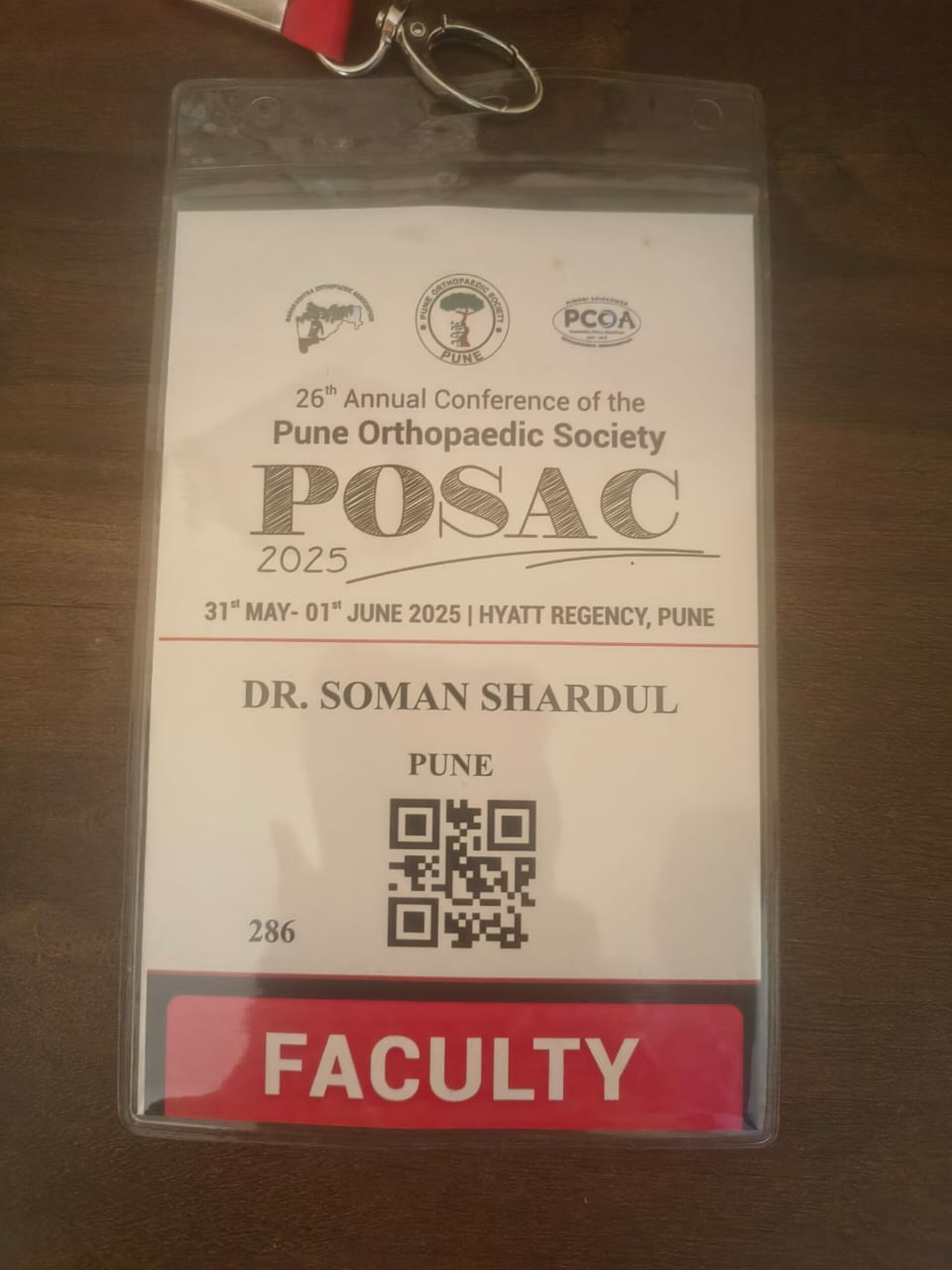 Dr. Shardul Soman on Endoscopic Spine at POSAC 2025