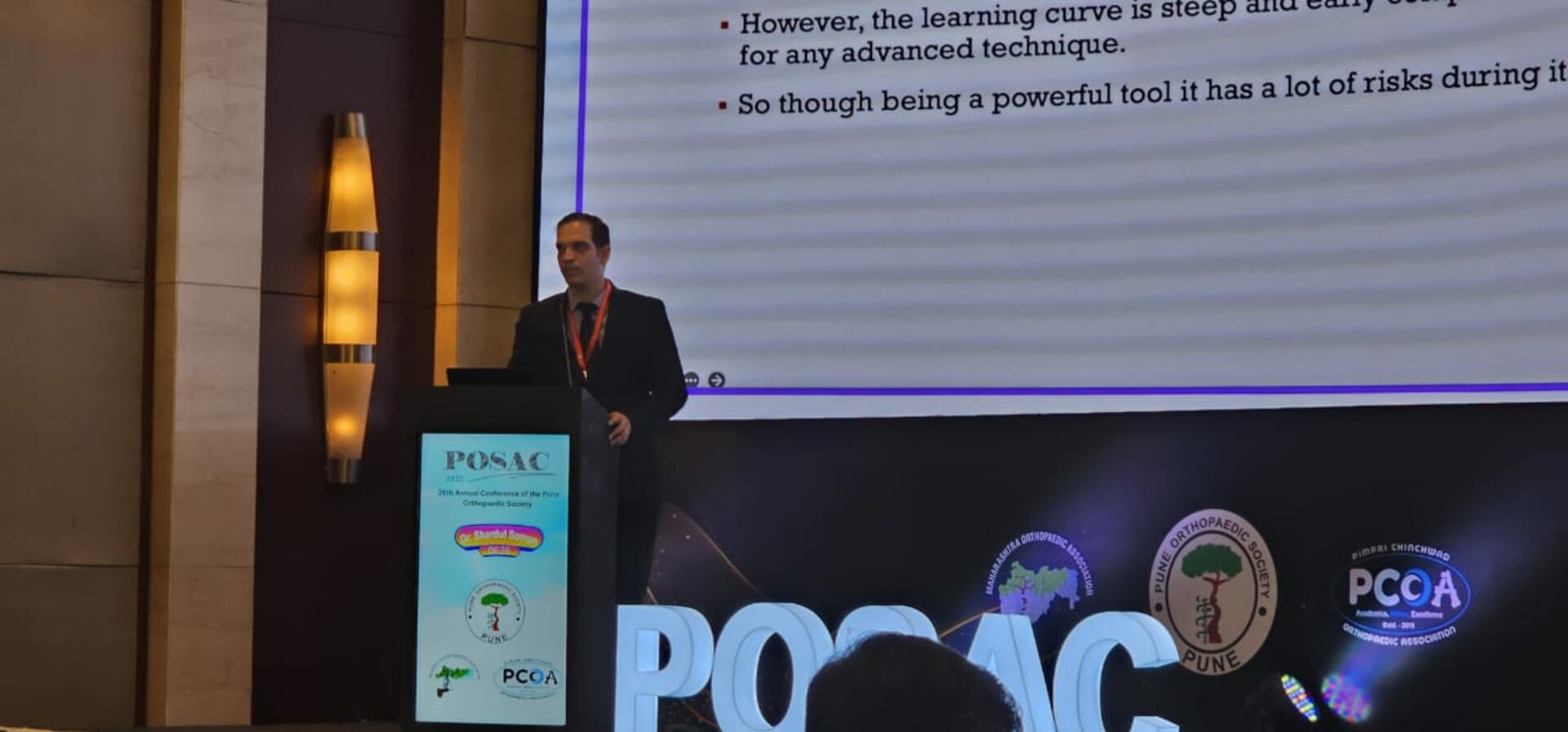 Dr. Shardul Soman on Endoscopic Spine at POSAC 2025