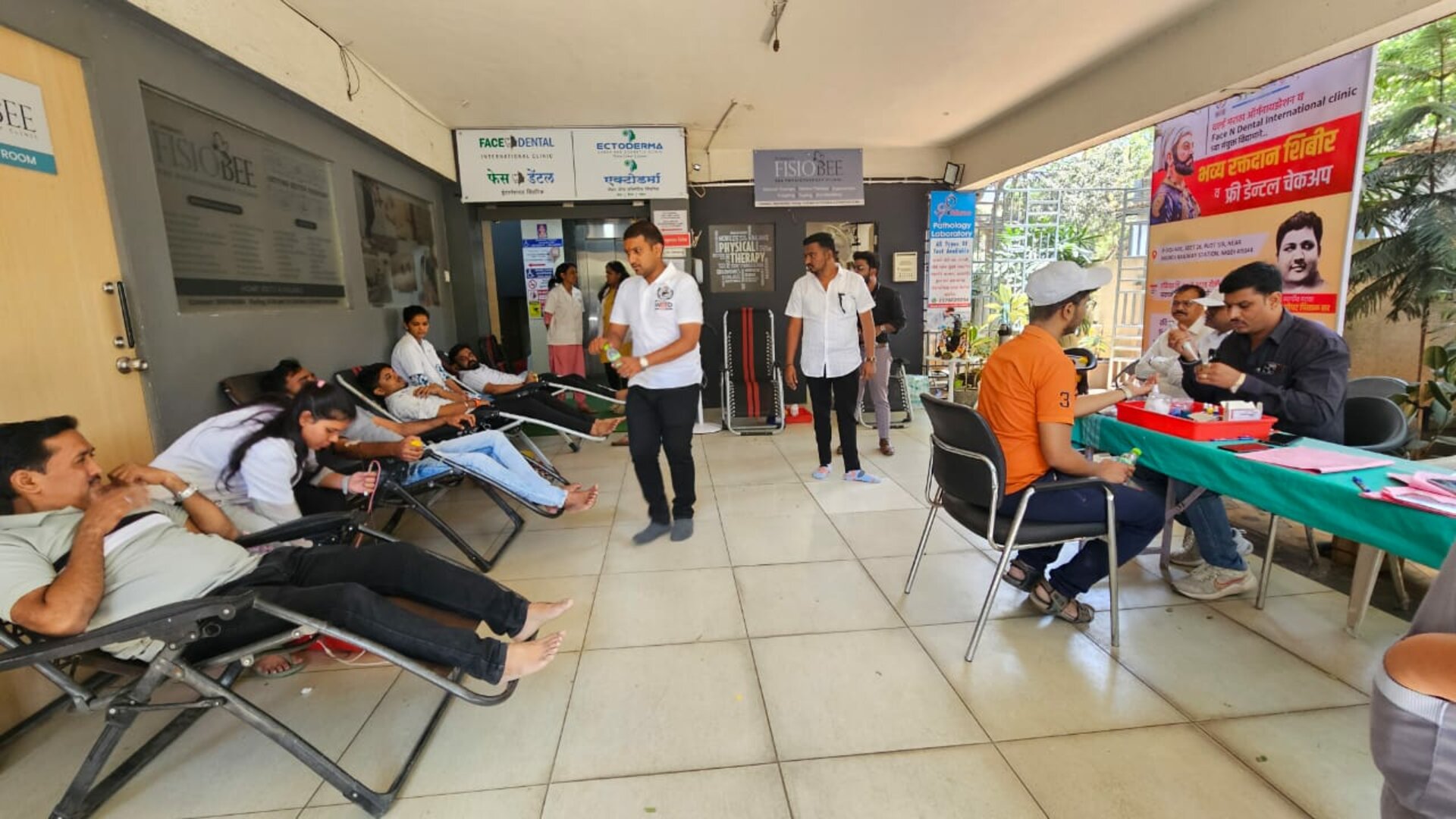 Dr. Prakash Patil Hosts Blood Donation and Oral Precancer Camp