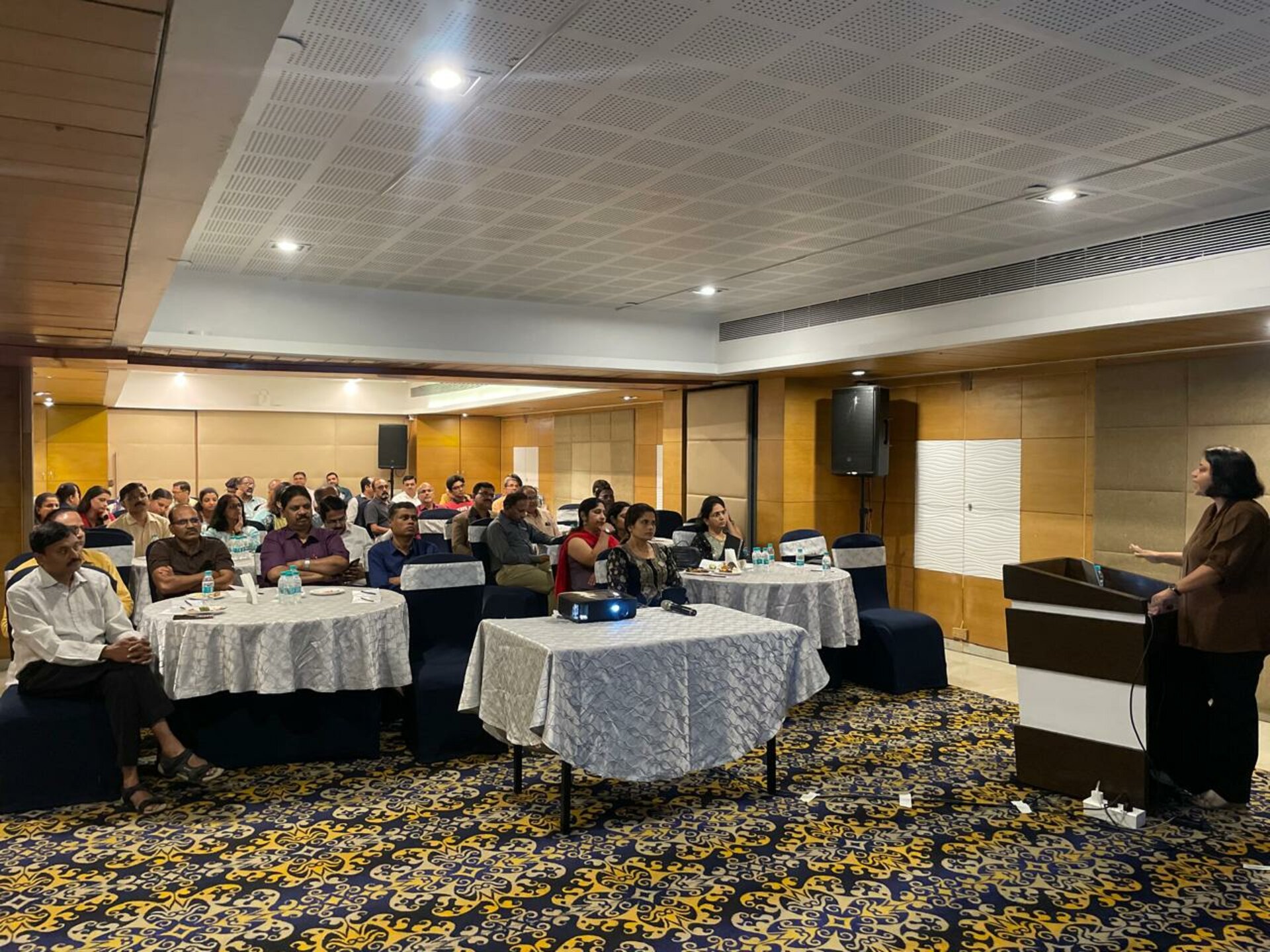 Dr. Tejal Dravid at CME on Antimicrobials in Pashan