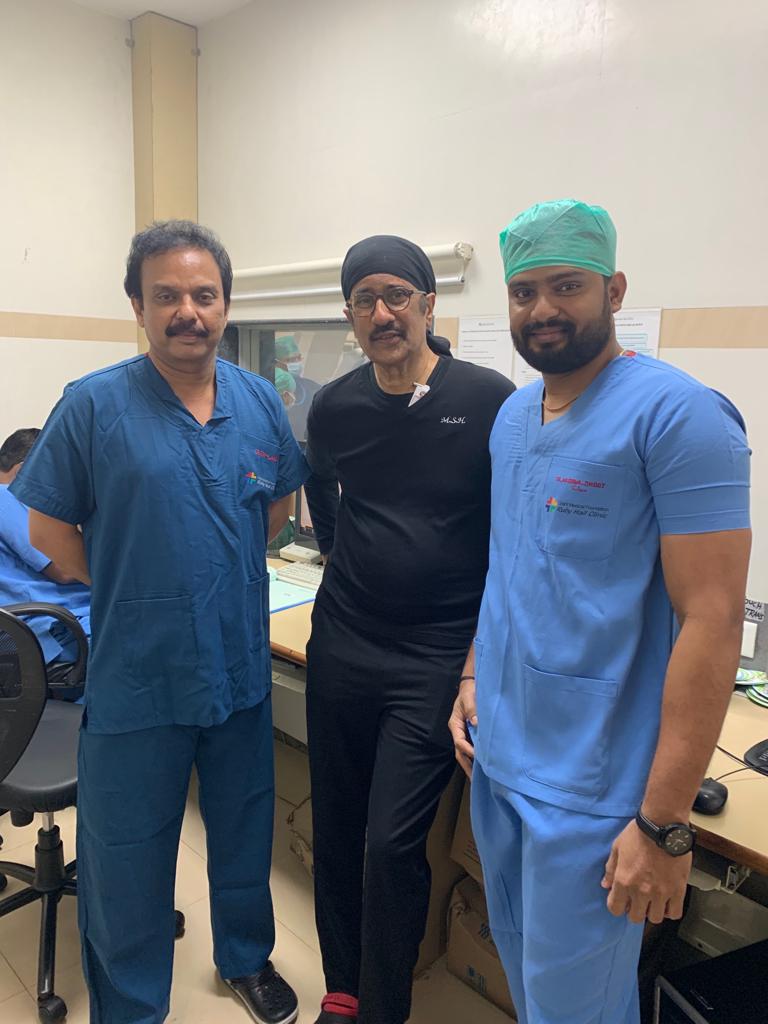 #Team MSH# Dr. Hiremath with his team for a joint practice.|Dr Shirish (M.S.) Hiremath|Shivaji Nagar,Pune