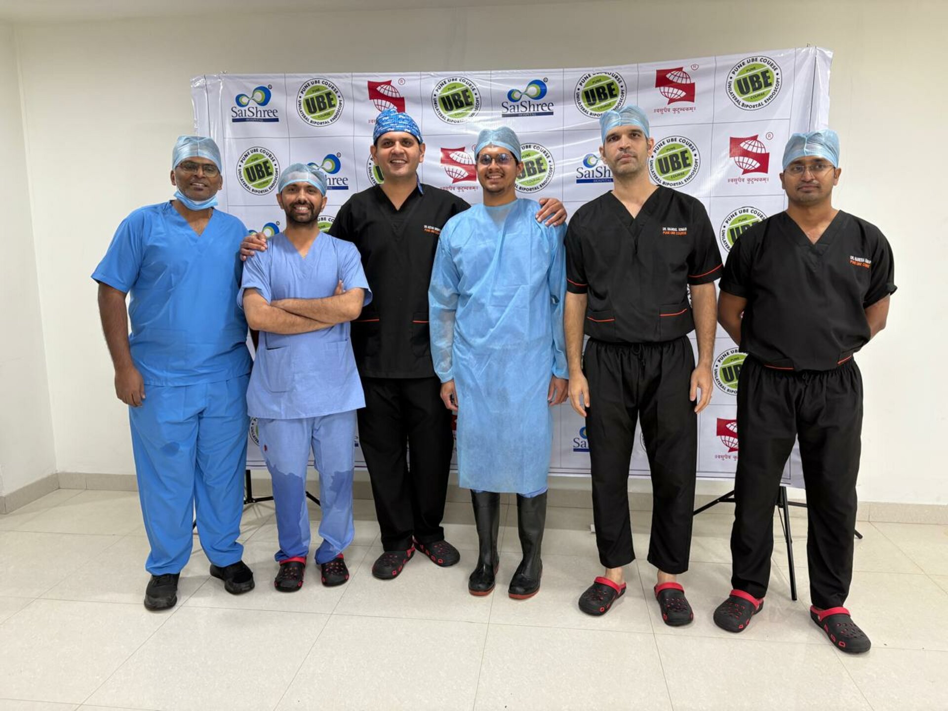 Dr. Shardul Soman Leads UBE Spine Surgery Workshop