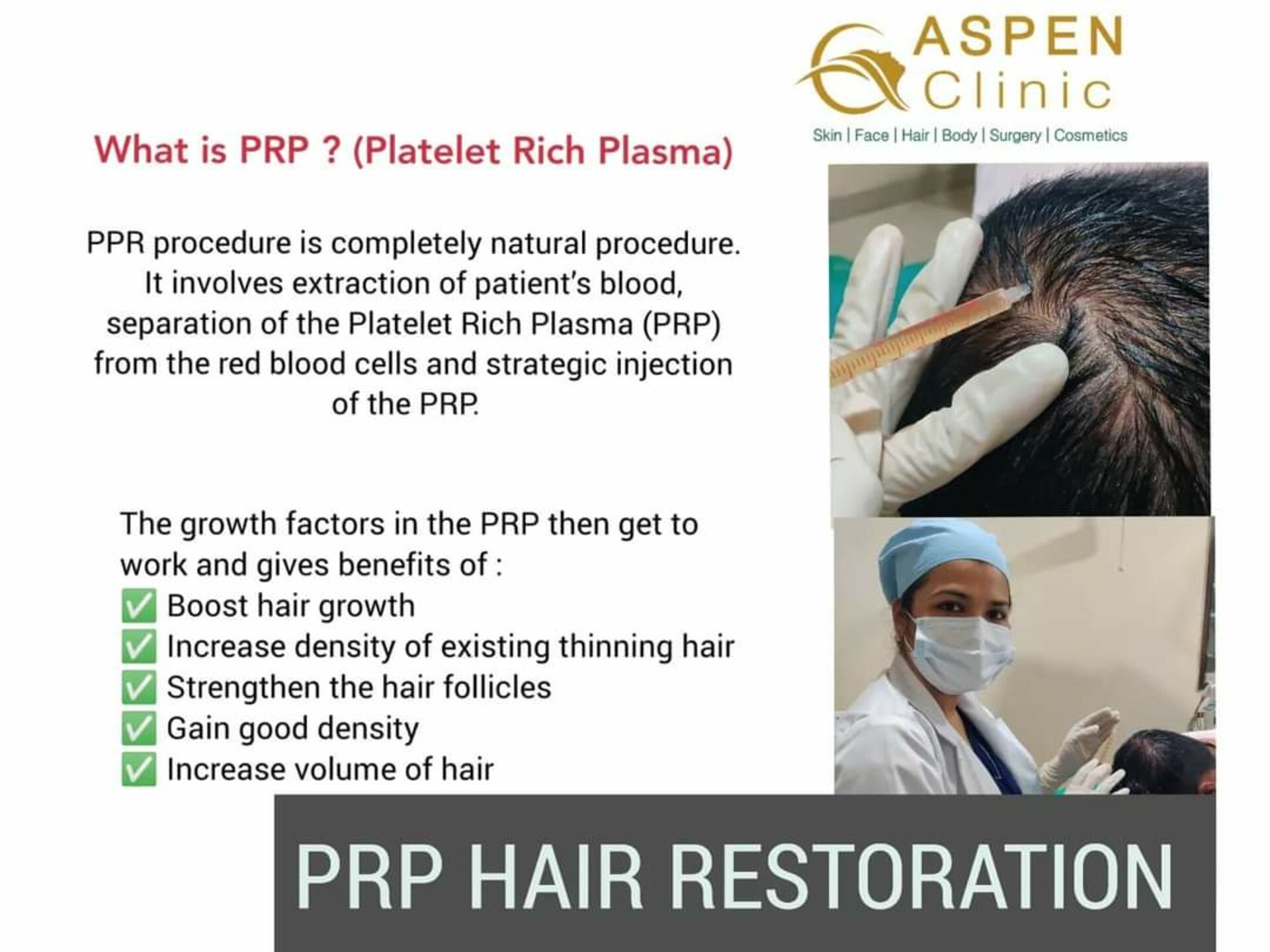 PRP (Platelet Rich Plasma) Treatment in Pune | Dr. Hina Khan | General Surgeon