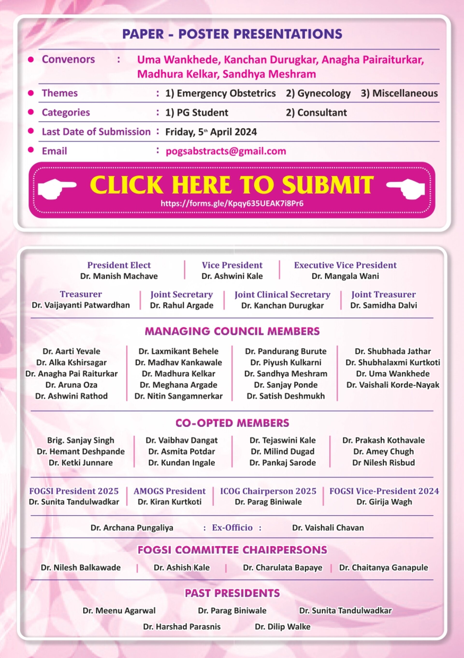 "Dr. Rushali Jadhav Joins 39th POGS Installation CME on Emergency Obstetrics in Pune"
