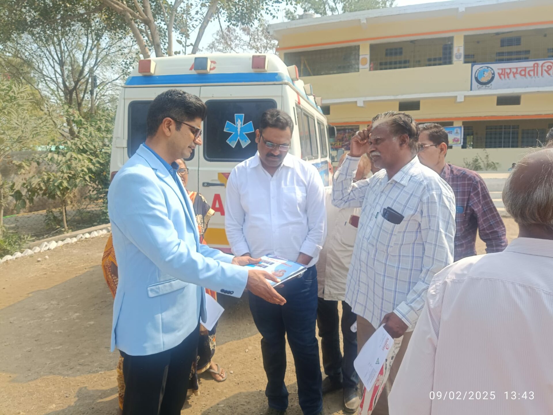 Dr. Sikandar Adwani Leads Free Rural Medical Camp in MP