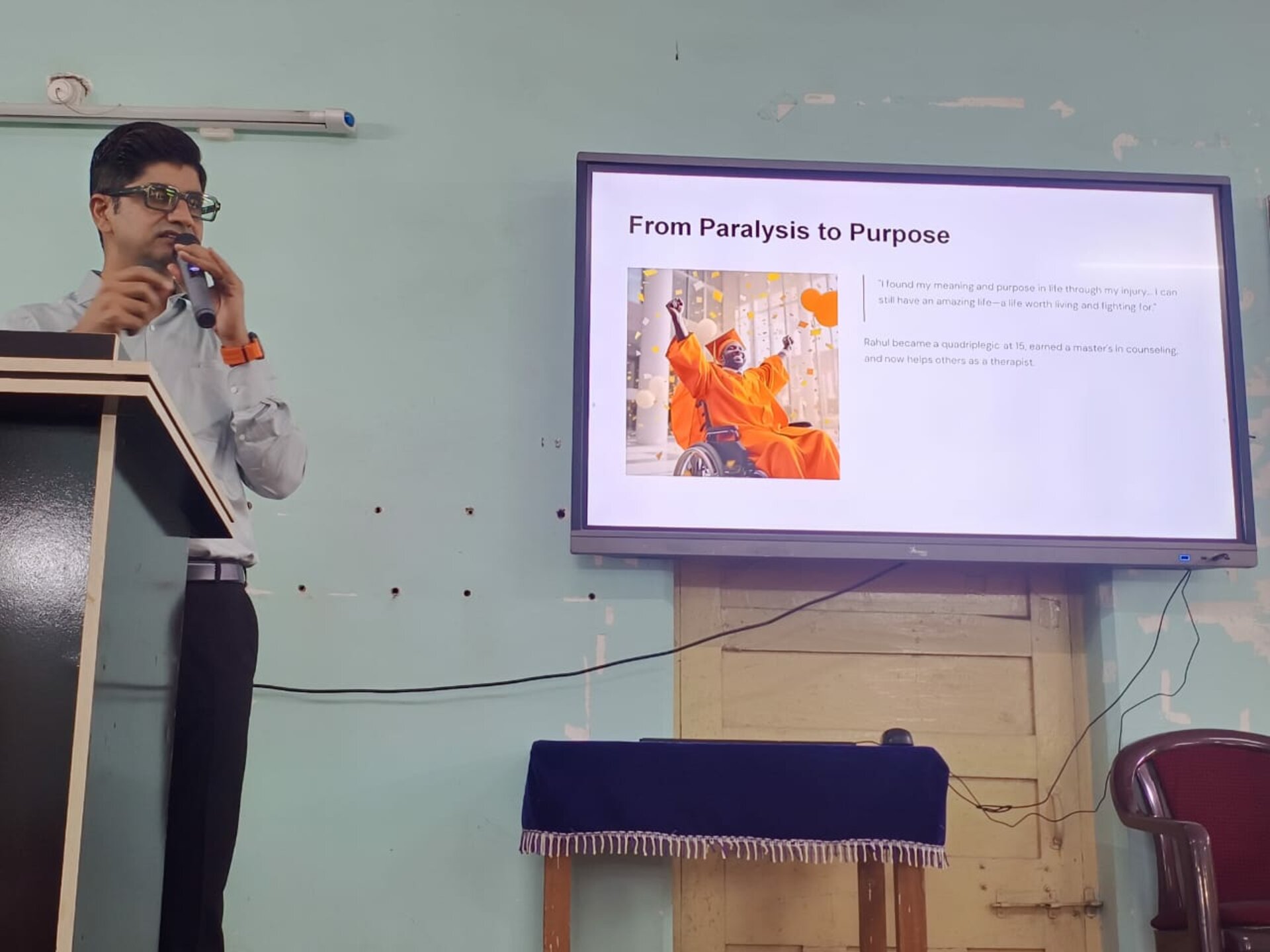 Inspiring Minds: Dr. Sikandar Adwani Lecture at MA Counseling and Psychotherapy Induction Programme