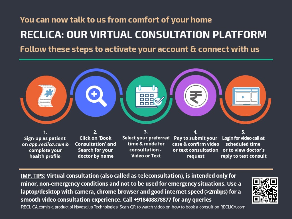 How to book video consultation|Dr Shirish (M.S.) Hiremath|Shivaji Nagar,Pune