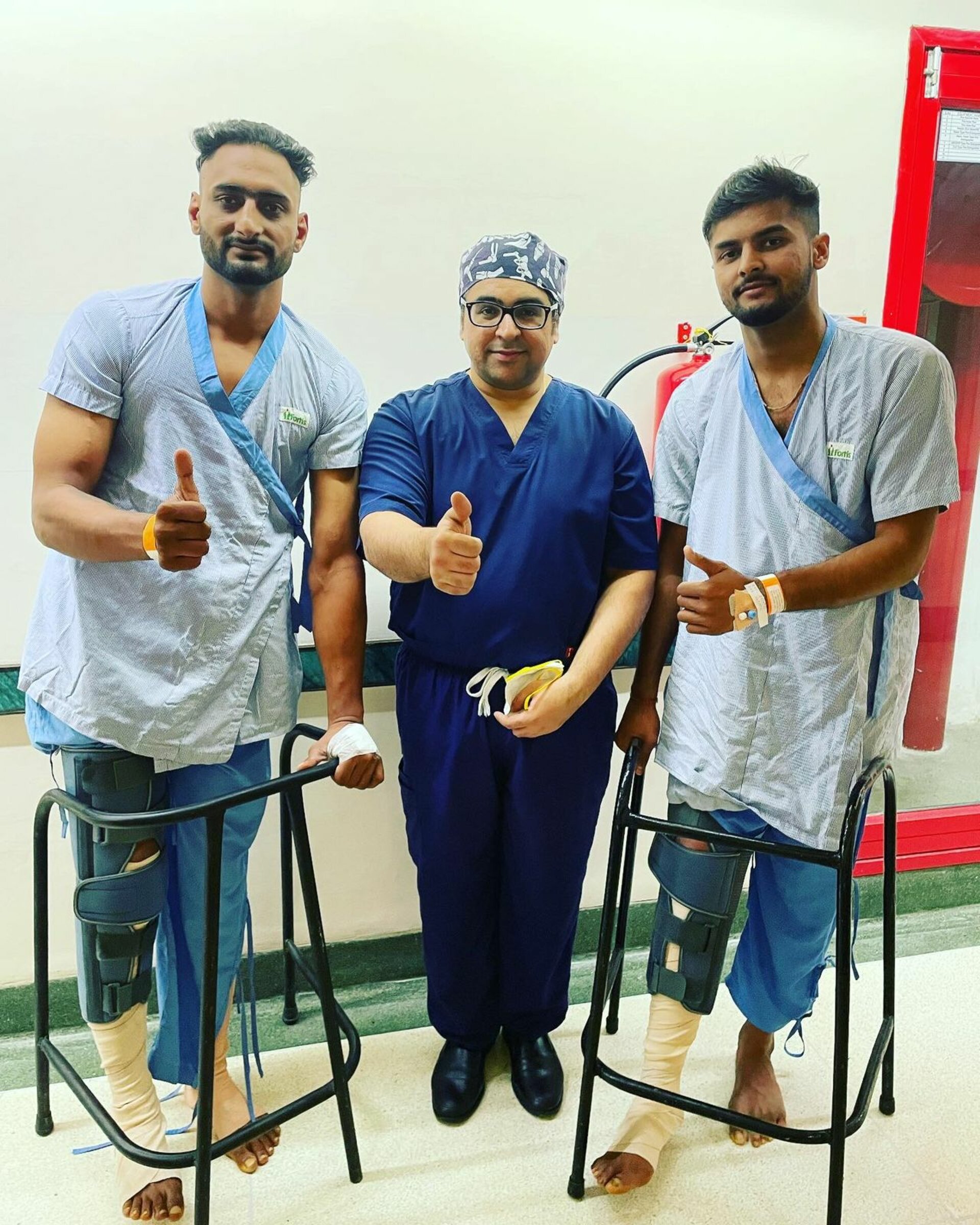 Kabbadi Players Operated for Primary and Recision ACL surgery | Dr. Manit Arora