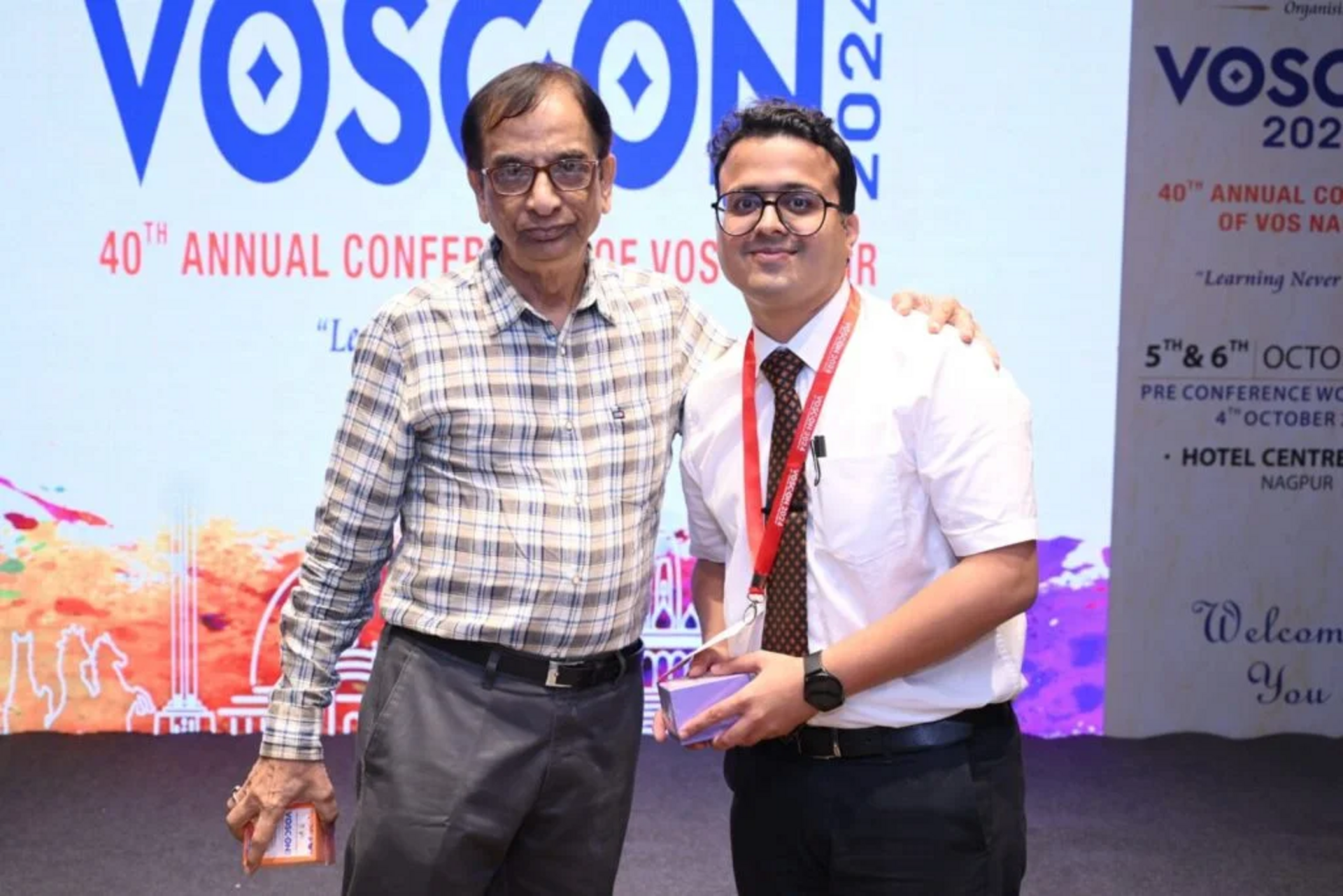 Dr. Paresh Bang Serves as Faculty at VOSCON 2024 Nagpur