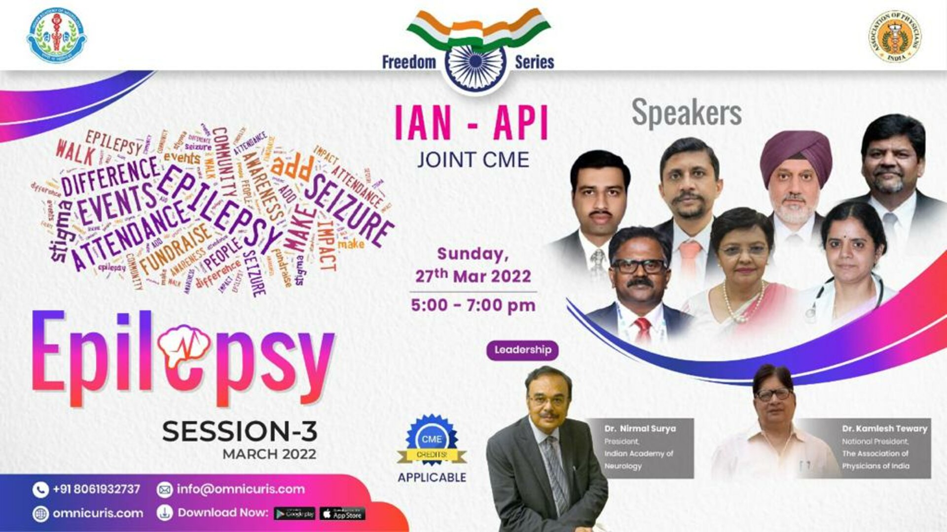 IAN - API Joint CME : Epilepsy | Dr. Sujit Jagtap