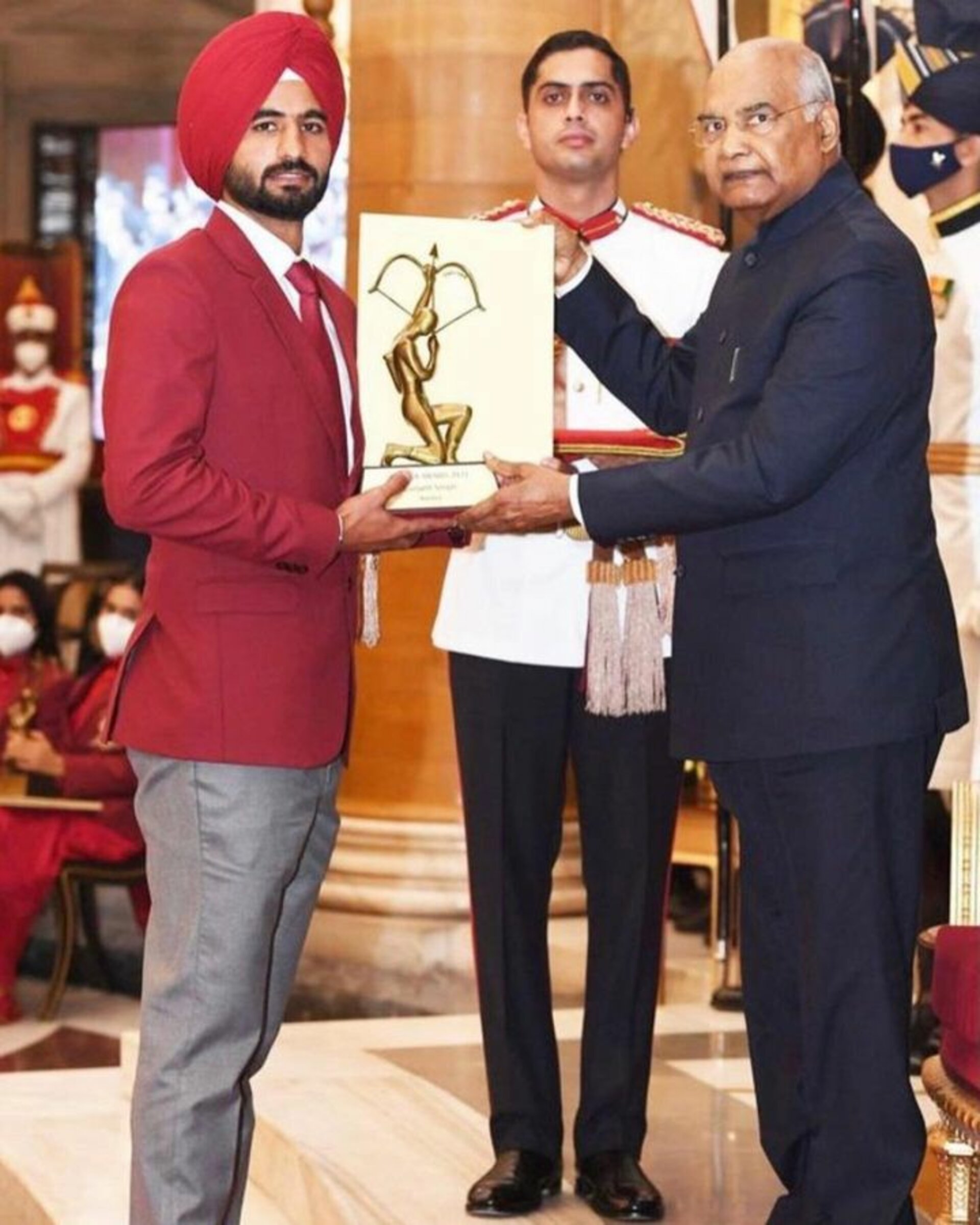 Dr. Manit Arora congratulates his treated patients for being honored by Arjuna Award
