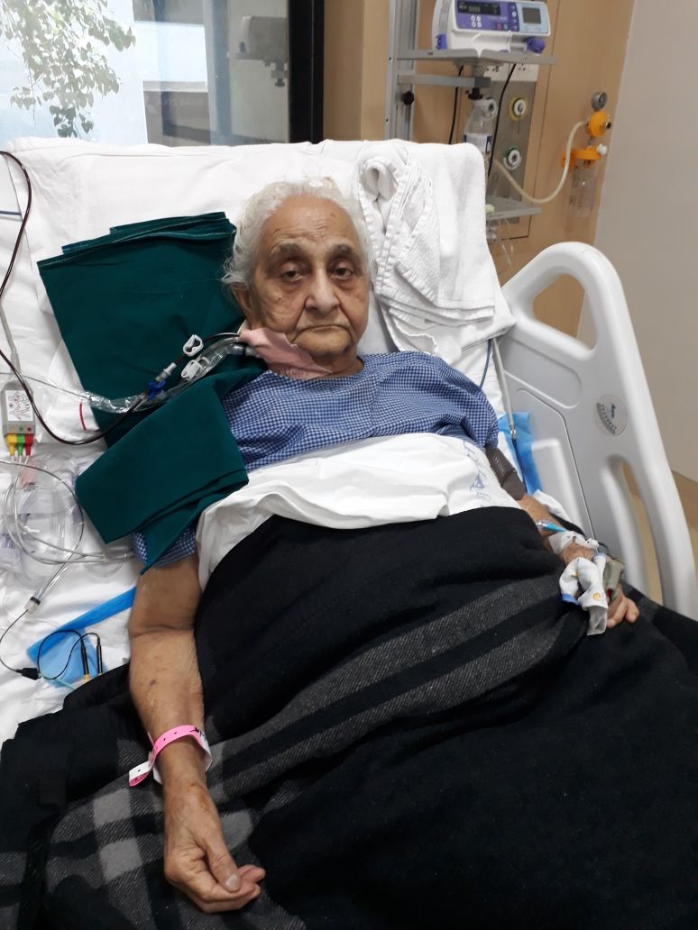 TAVR case performed by Dr MS Hiremath on 88yr old patient