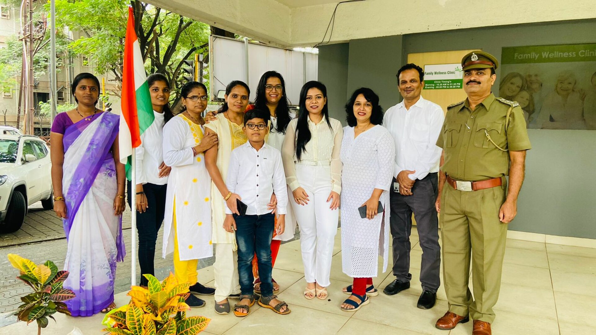 Independence Day Celebrated at FacenDental Clinic | Dr. Prakash Patil