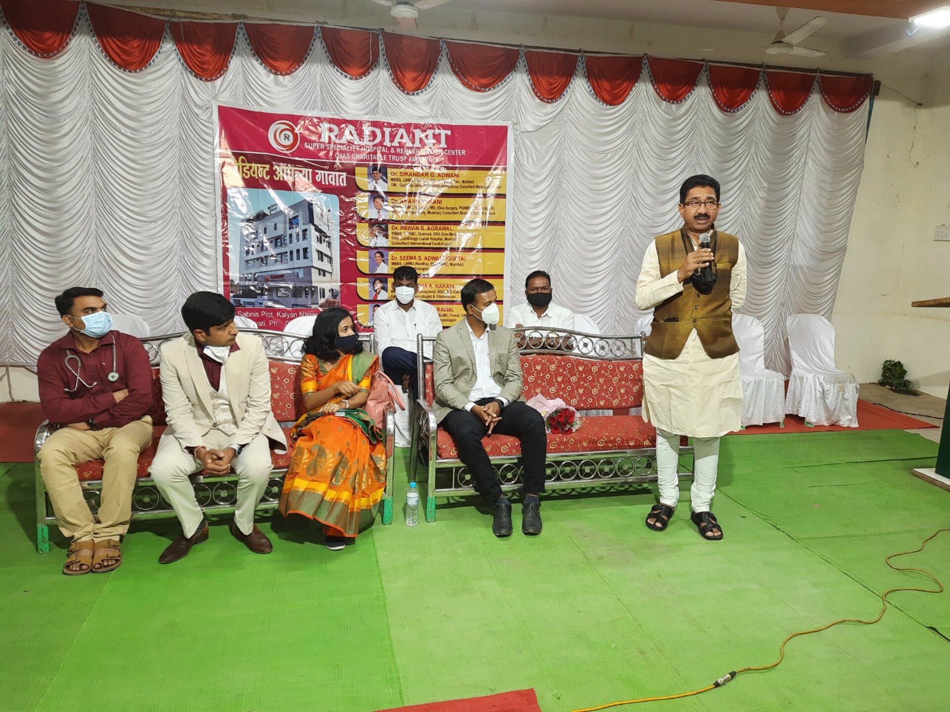 Successful Health Camp Serves 430 Patients in Chandur Railway