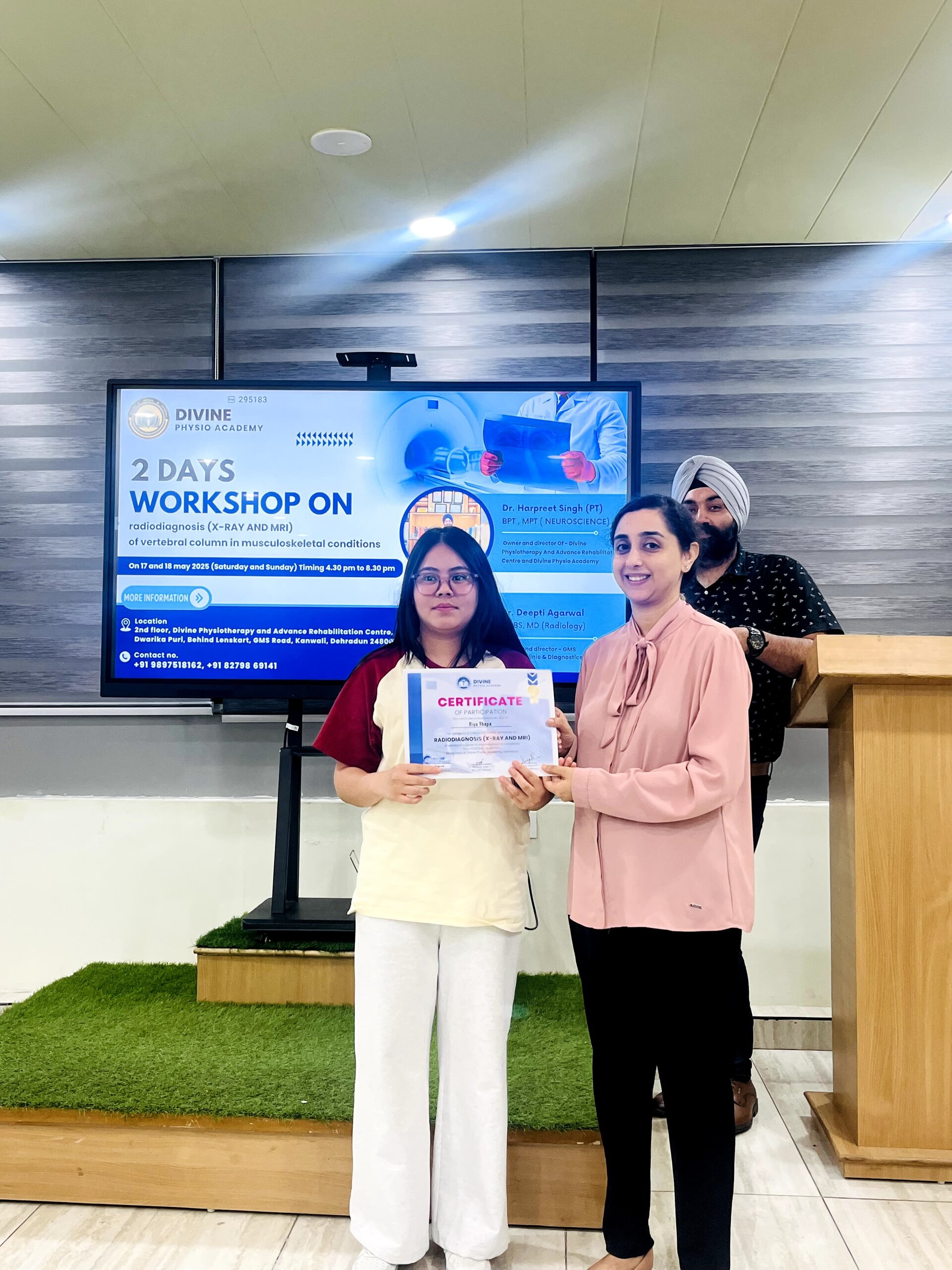 Dr. Deepti Agarwal Leads Spine Radiodiagnosis Workshop in Dehradun