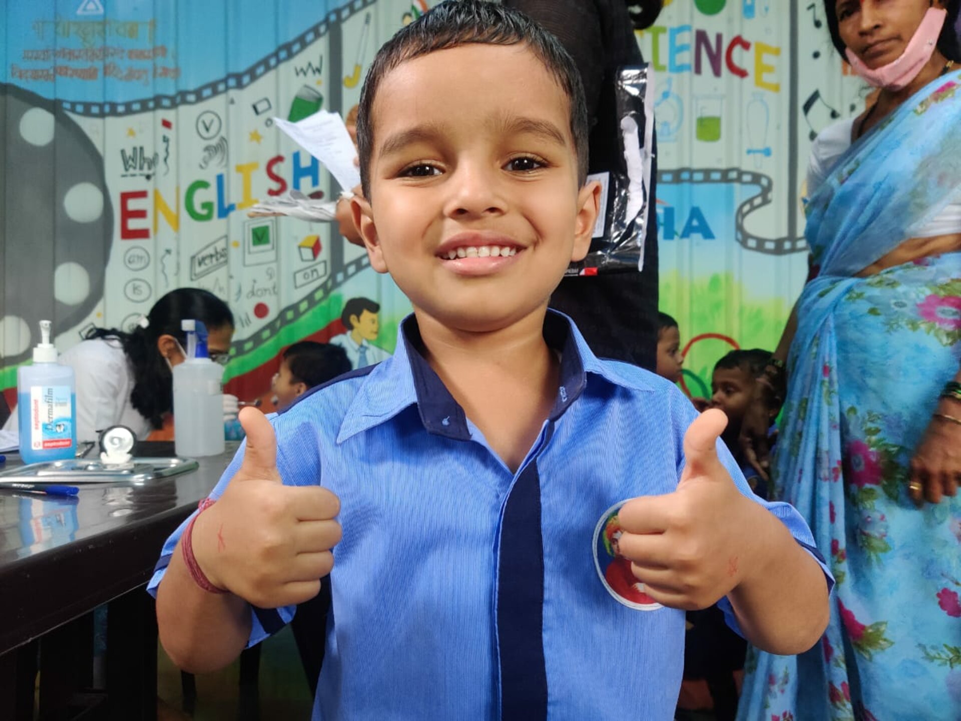Dental Checkup Camp at Vision English Medium School Pune | Dr. Prakash Patil