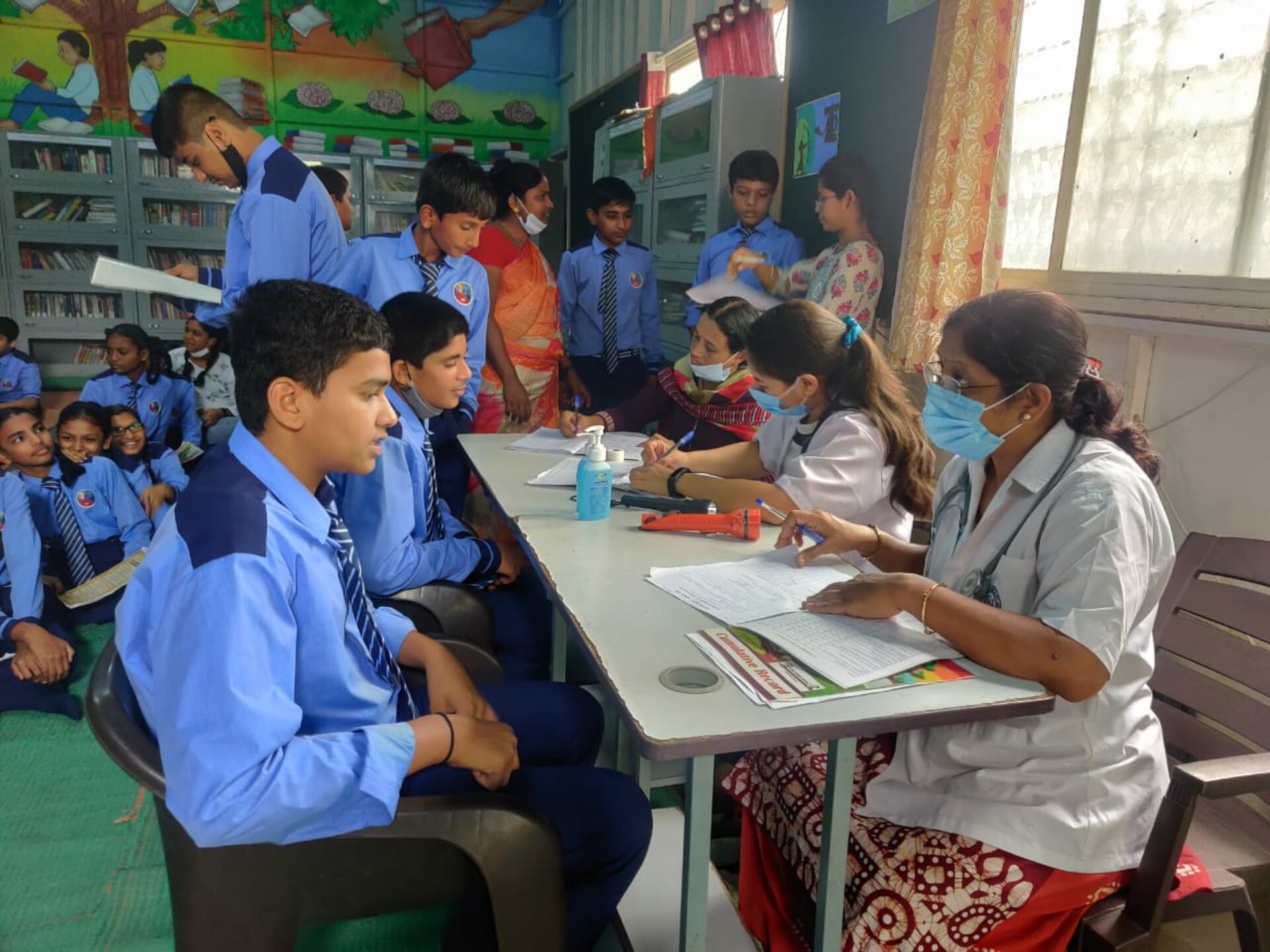 Dental Checkup Camp at Vision English Medium School Pune | Dr. Prakash Patil