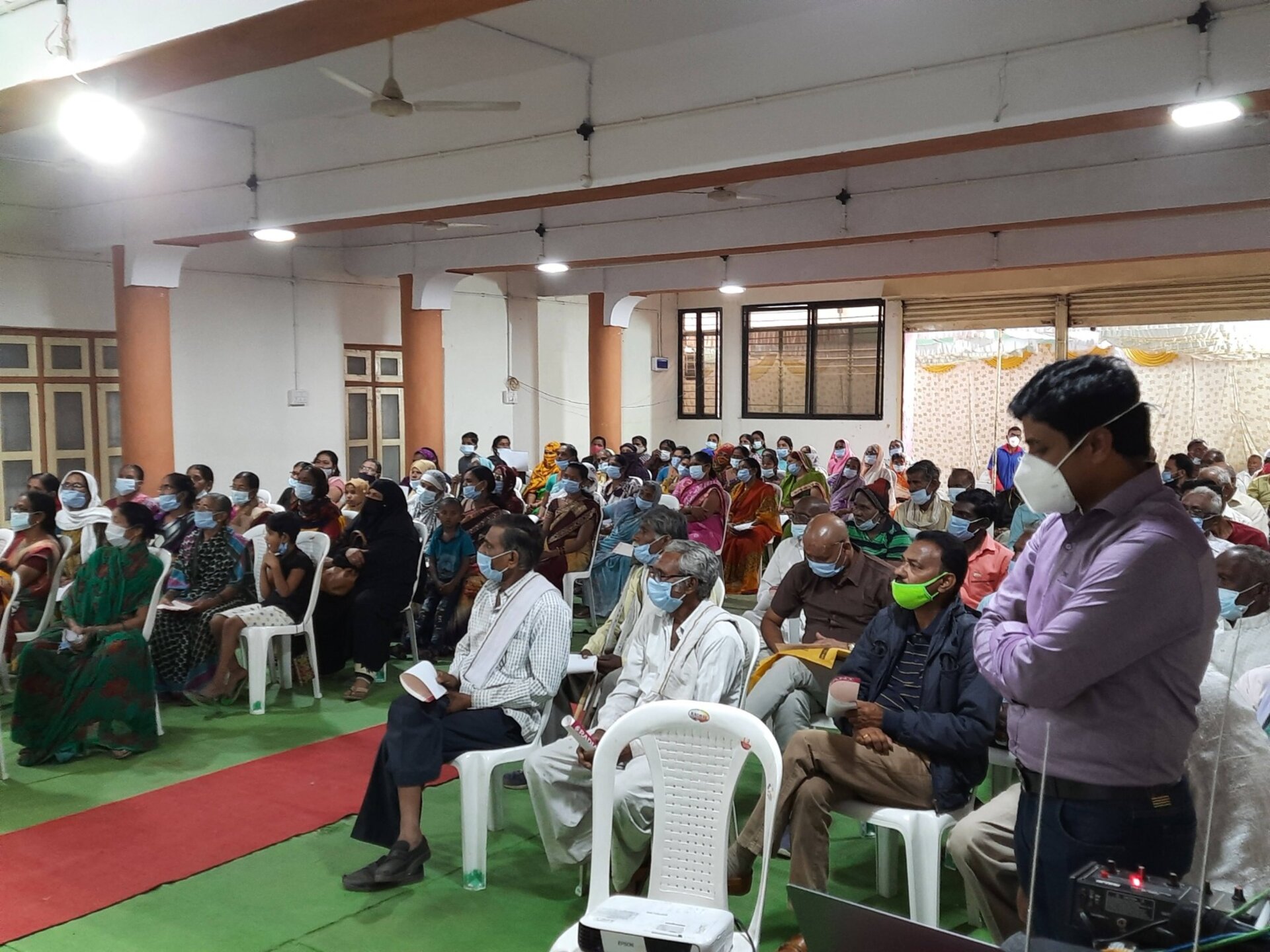 Successful Health Camp Serves 430 Patients in Chandur Railway