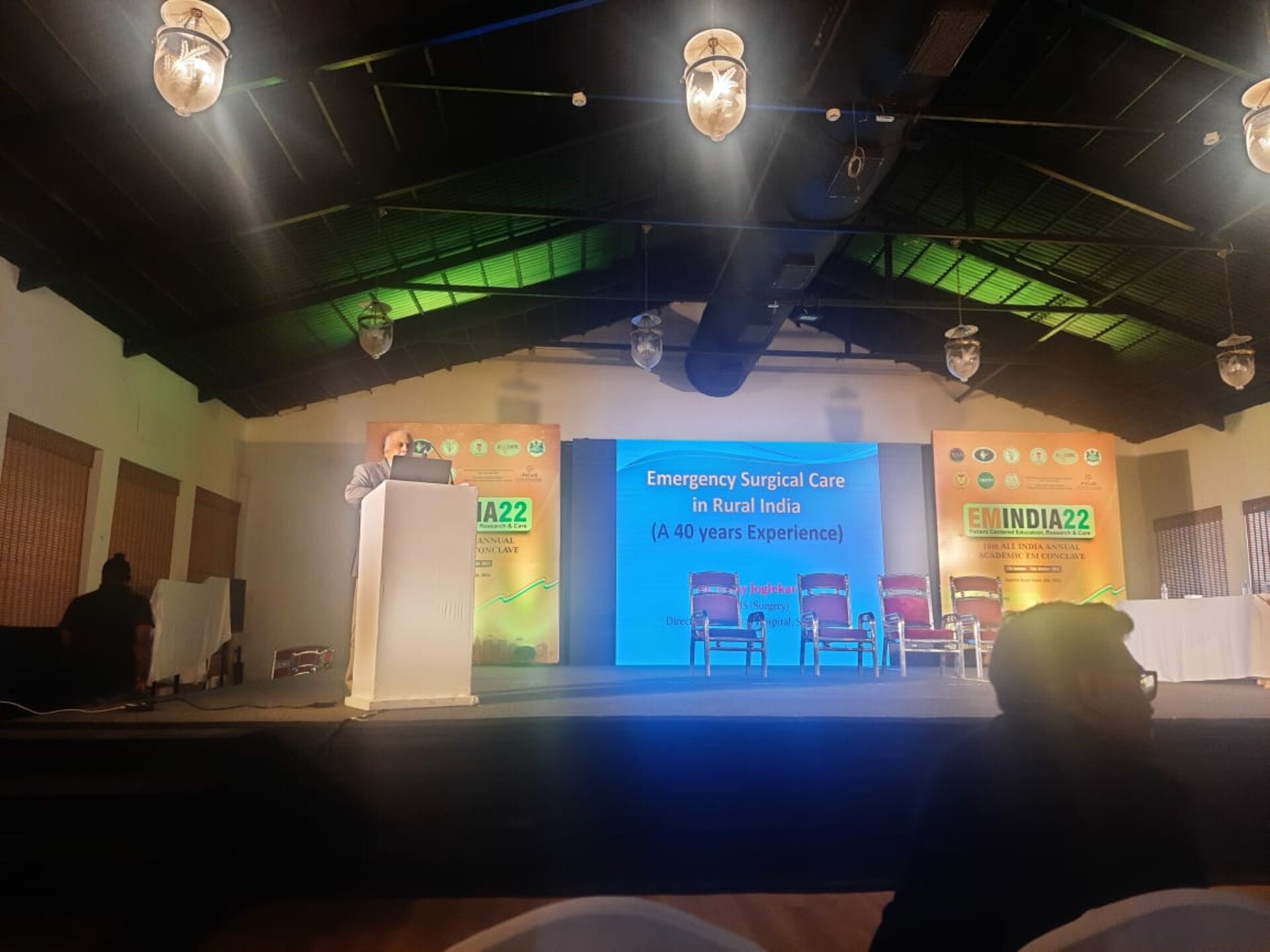 Conference held at Goa for Emergency Medicine India | Dr. Vinay Joglekar,
