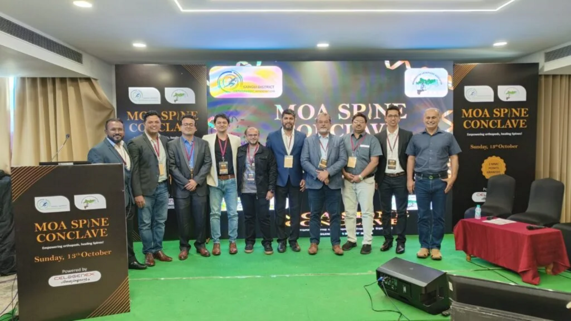 Dr. Paresh Bang Serves as Faculty at MOA Spine Conclave 2024